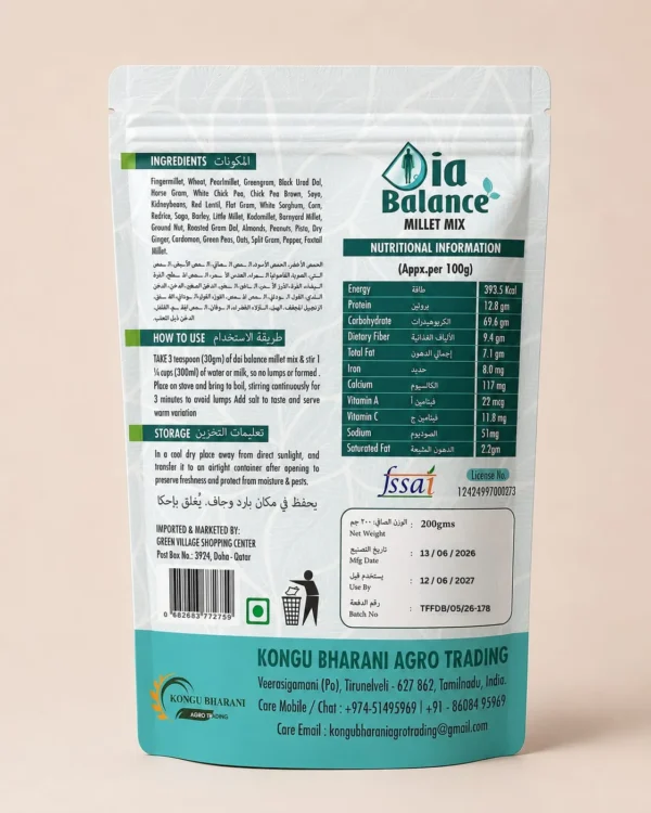 Dia Balance Millet Mix